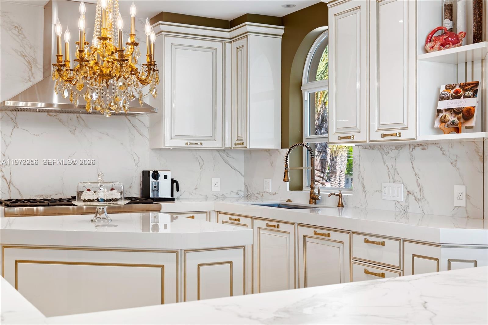 Oceanfront pool deck with panoramic water views